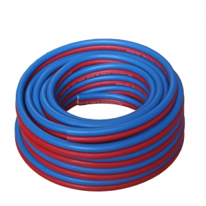 Manguera mini soplete bitubo Ø6+6x12mm oxígeno - combustible
