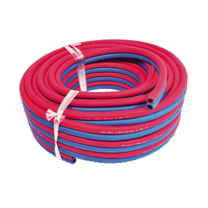 Manguera soplete bitubo Ø8+9x16mm oxígeno - combustible