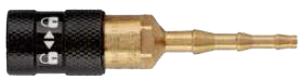 Enchufe rápido a manguera argón o gas inerte Ø6/8mm