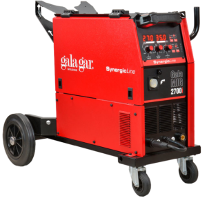 Equipo de hilo inverter multiproceso con regulación sinérgica Gala Gar MIG 2700i refrigerado por aire