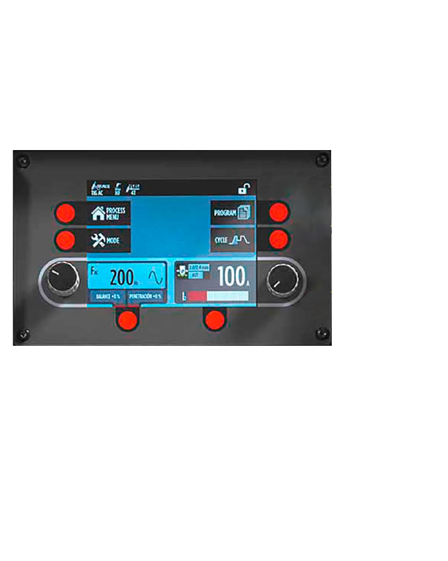 Equipo inverter TIG AC/DC corriente continua y alterna Gala Gar 3200 TIG Pulse AC/DC (aluminio) - Imagen 2