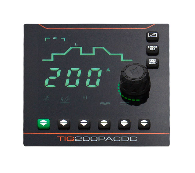 Equipo inverter sinérgico - pulsado TIG AC/DC corriente continua y alterna Gala Gar EVO 200 TIG AC/DC - Imagen 4