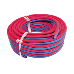 Manguera soplete bitubo Ø8+9x16mm oxígeno - combustible