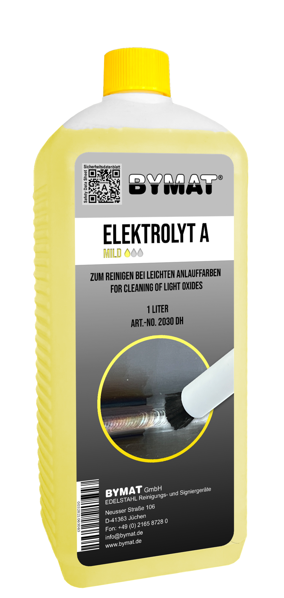 Electrolito "A" limpieza y pasivado inoxidable