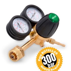 Reguladores de gas botella 300Bar